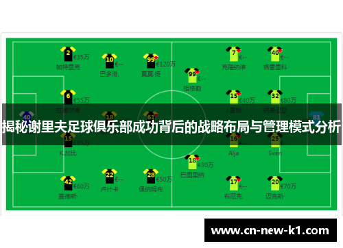 揭秘谢里夫足球俱乐部成功背后的战略布局与管理模式分析