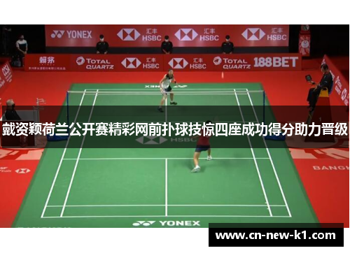 戴资颖荷兰公开赛精彩网前扑球技惊四座成功得分助力晋级